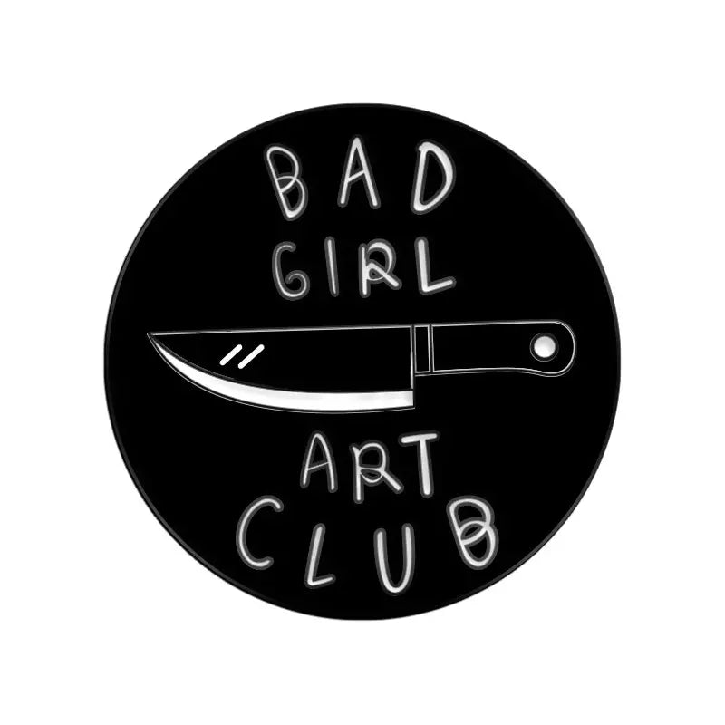 Bad Girl Art Club Pin - Novelty•ish
