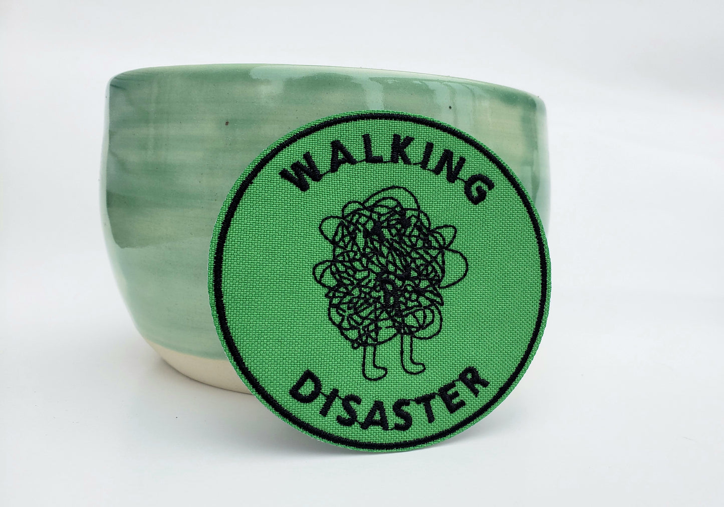 Walking Disaster Iron On Patch - Novelty•ish