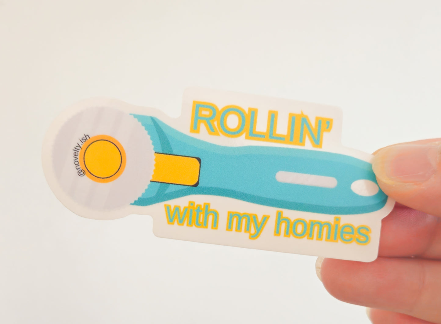 Rollin With My Homies Sticker