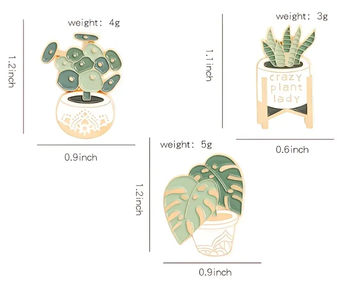 Lover of Plants Pin Collection - Novelty•ish
