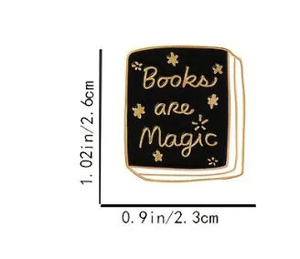 Books are Magic Enamel Pin - Novelty•ish