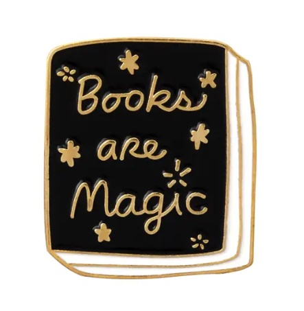 Books are Magic Enamel Pin - Novelty•ish