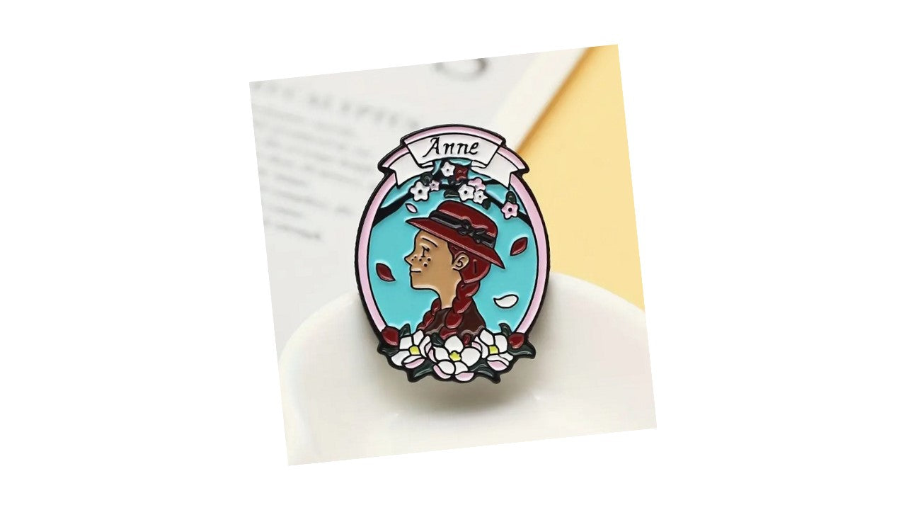 Anne of Green Gables Enamel Pin - Novelty•ish