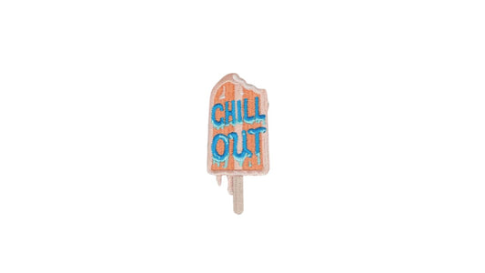 Chill Out Iron On Patch