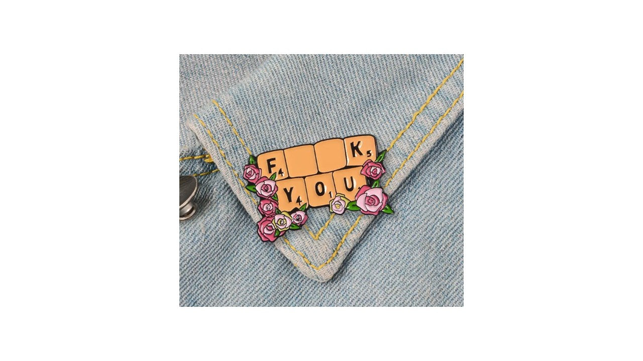 F-You Enamel Pin - Novelty•ish