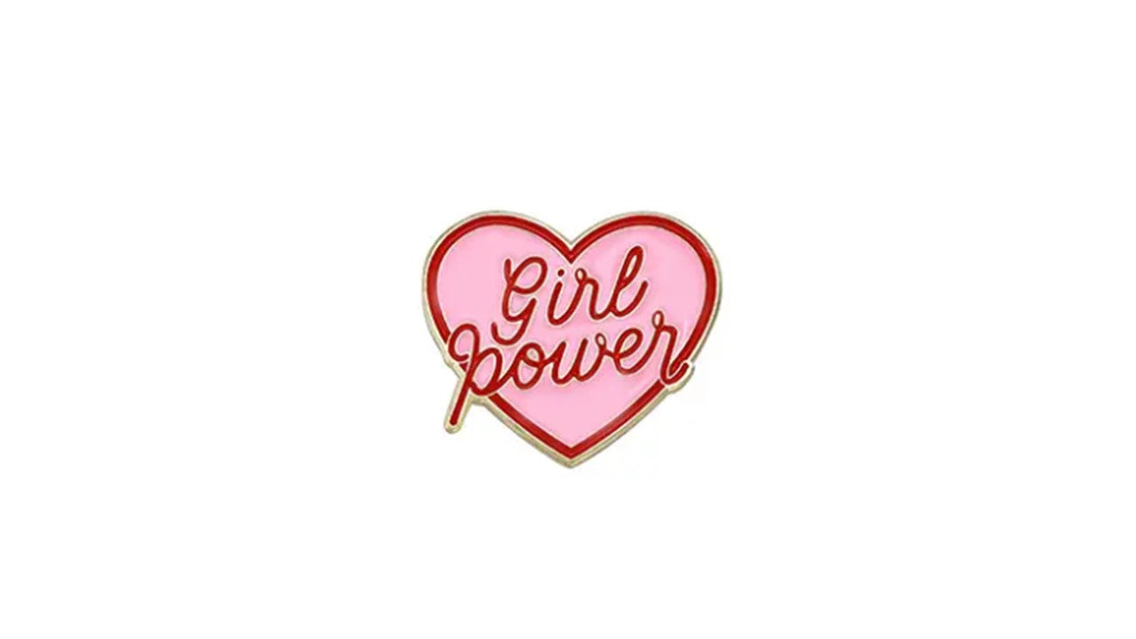 Girl Power Enamel Pin - Novelty•ish