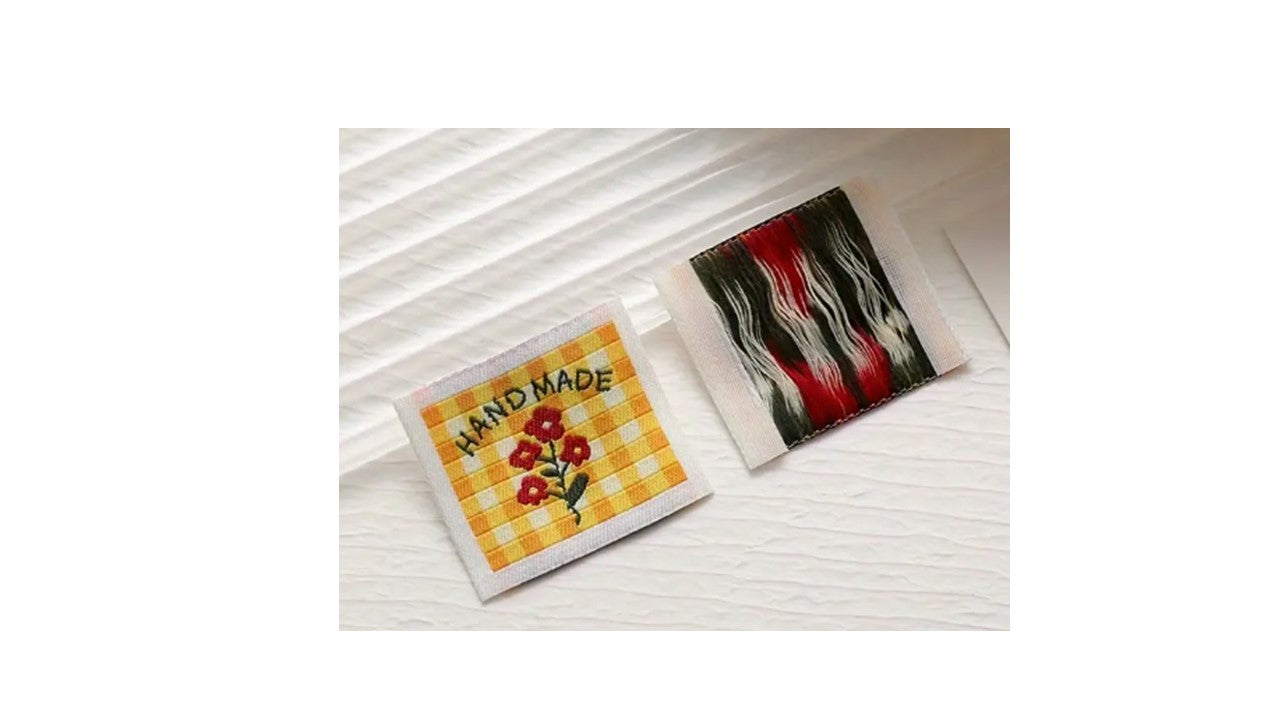 Cute Woven Sewing Labels - Handmade