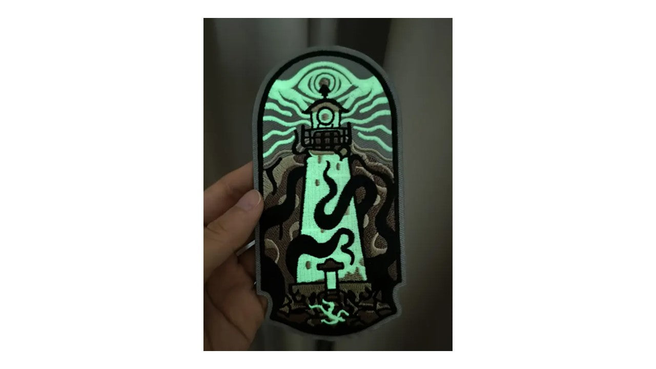Glow-in-the-Dark Lighthouse Kraken Patch