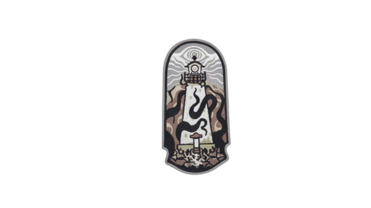 Glow-in-the-Dark Lighthouse Kraken Patch