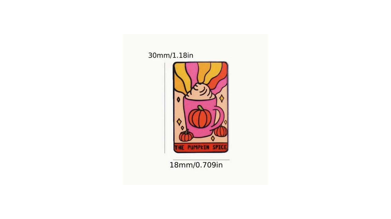 The Pumpkin Spice Enamel Pin