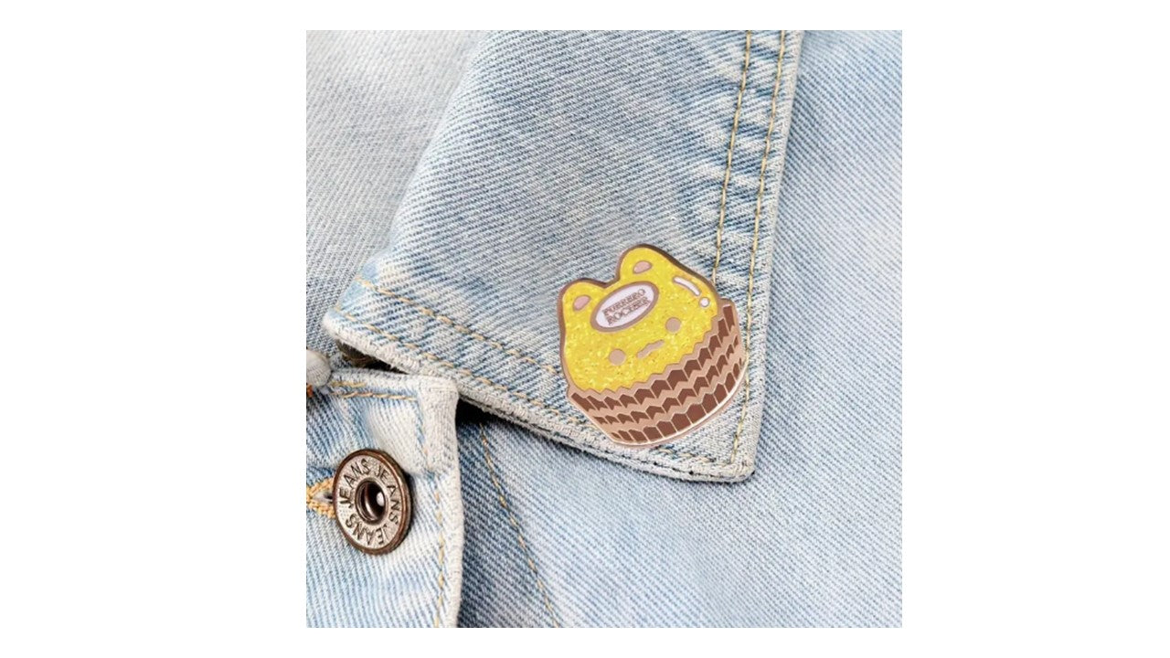 Purrero Rocher - High-Quality Enamel Pin