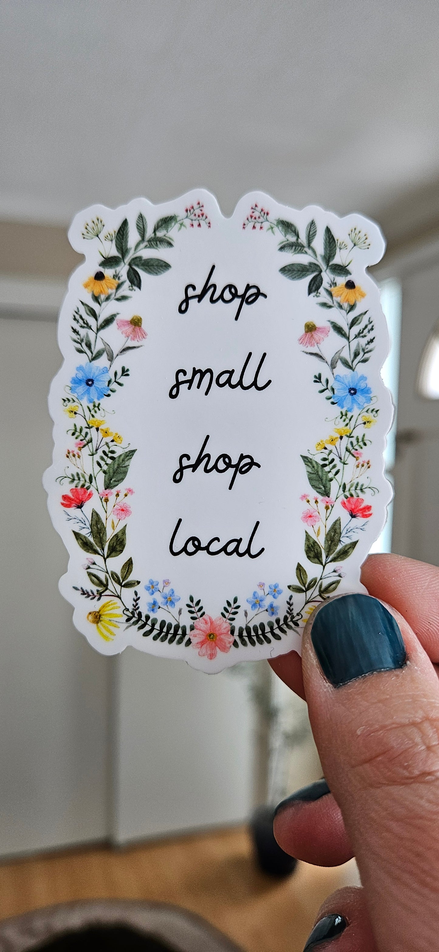 Shop Small Shop Local Sticker