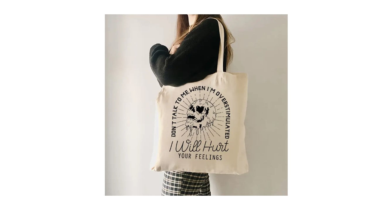 Overstimulated Tote Bag - Novelty•ish