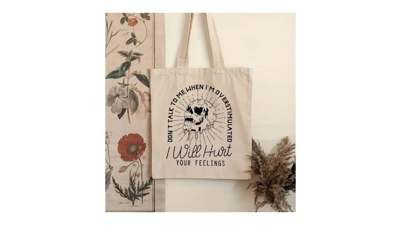 Overstimulated Tote Bag - Novelty•ish
