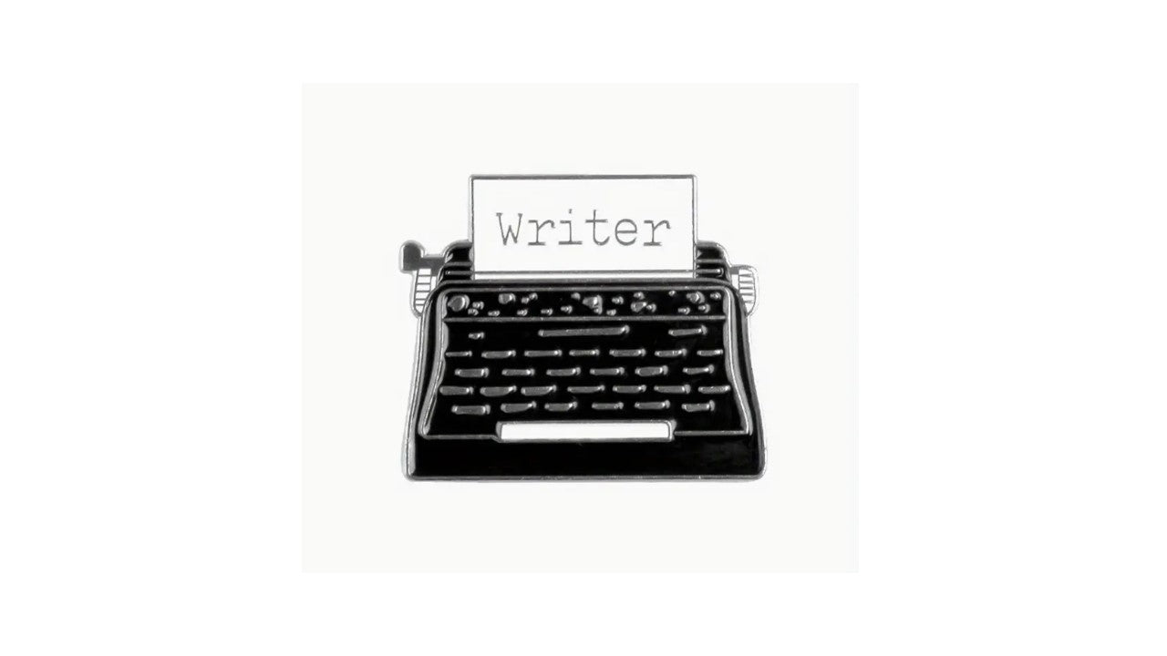 Writer Enamel Pin - Novelty•ish