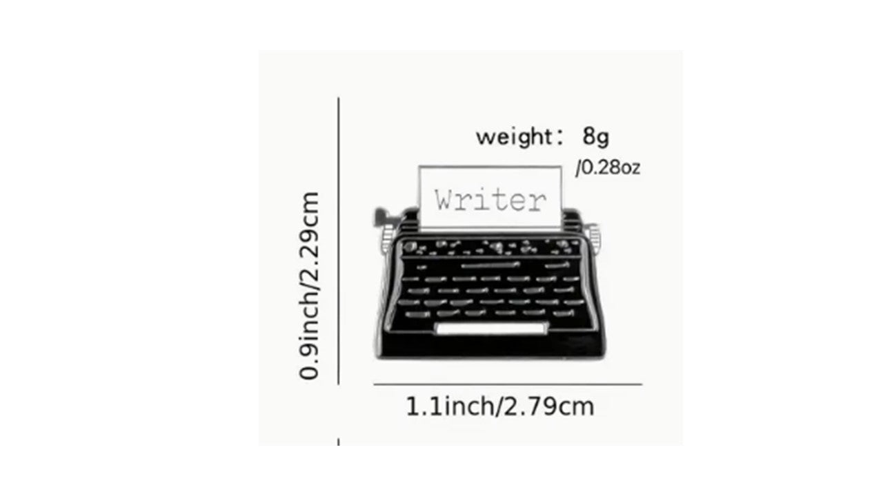 Writer Enamel Pin - Novelty•ish