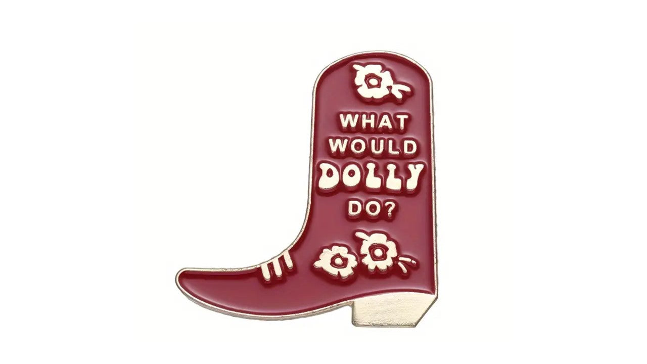 What Would Dolly Do Enamel Pin - Novelty•ish