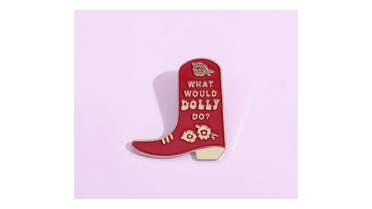 What Would Dolly Do Enamel Pin - Novelty•ish