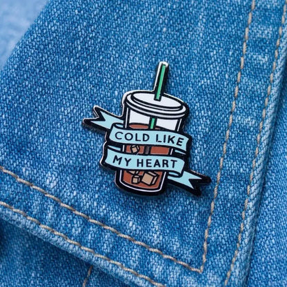 Cold Heart Pin - Novelty•ish