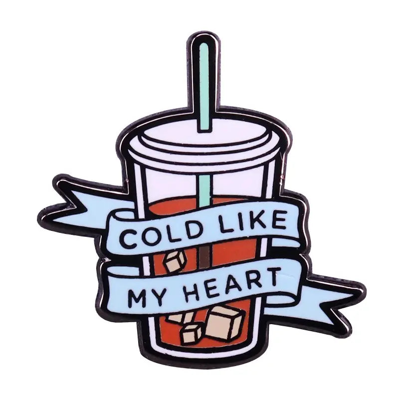 Cold Heart Pin - Novelty•ish