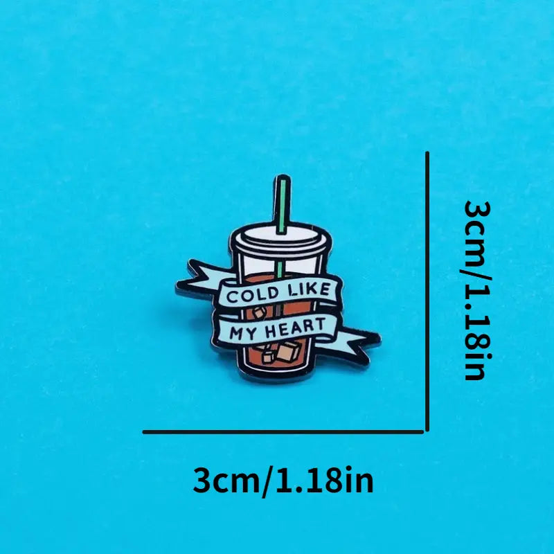 Cold Heart Pin - Novelty•ish