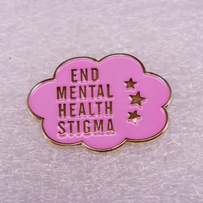 End Mental Health Stigma Pin - Novelty•ish