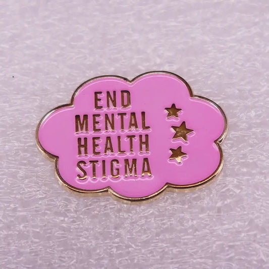 End Mental Health Stigma Pin - Novelty•ish