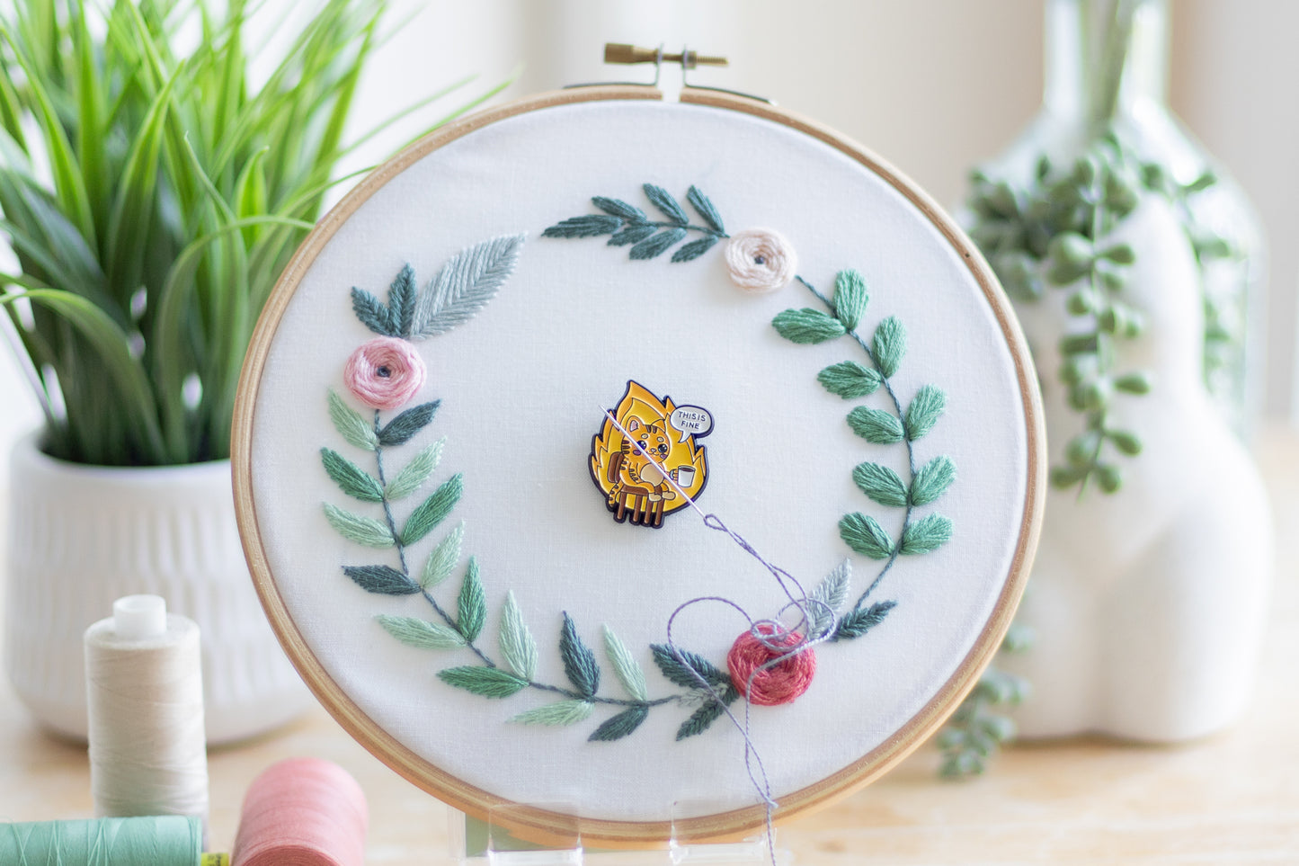 Handmade Needle Minders - Magnetic Needle Holders for Quilting & Needlecrafts