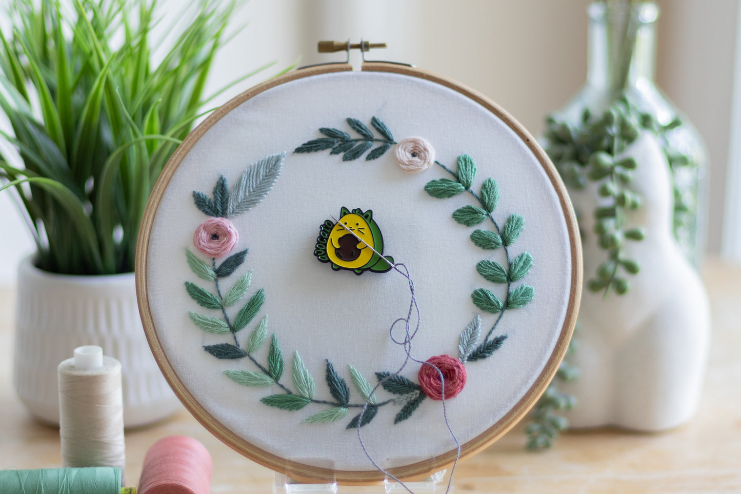 Handmade Needle Minders - Magnetic Needle Holders for Quilting & Needlecrafts