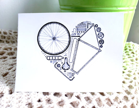 Parts Heart Sticker - Novelty•ish