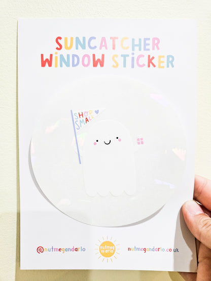 Shop Small Suncatcher Window Sticker/Cling - Novelty•ish