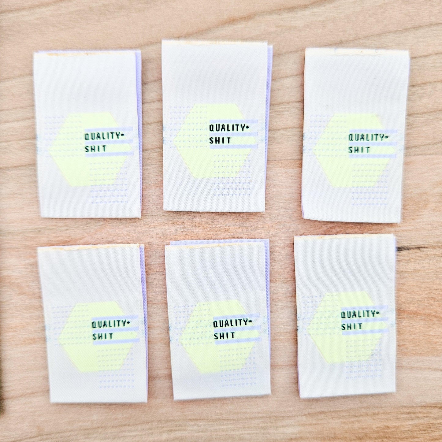 Quality Shit Sewing Labels - Novelty•ish