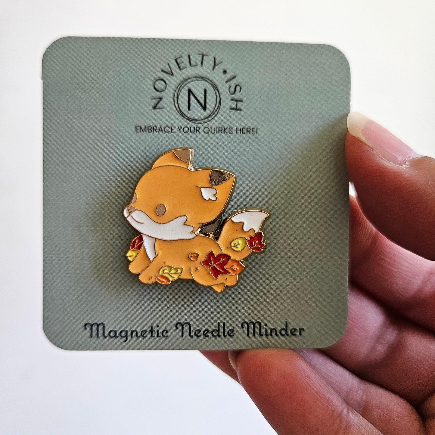 Autumn Fox Needle Minder - Novelty•ish