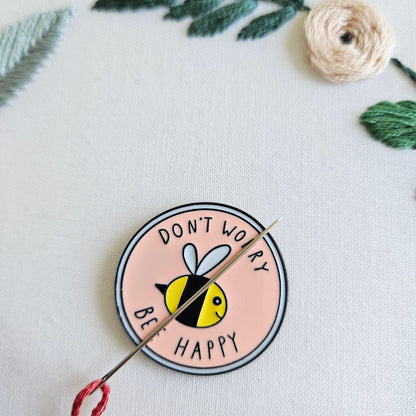 Bee Happy Needle Minder - Novelty•ish