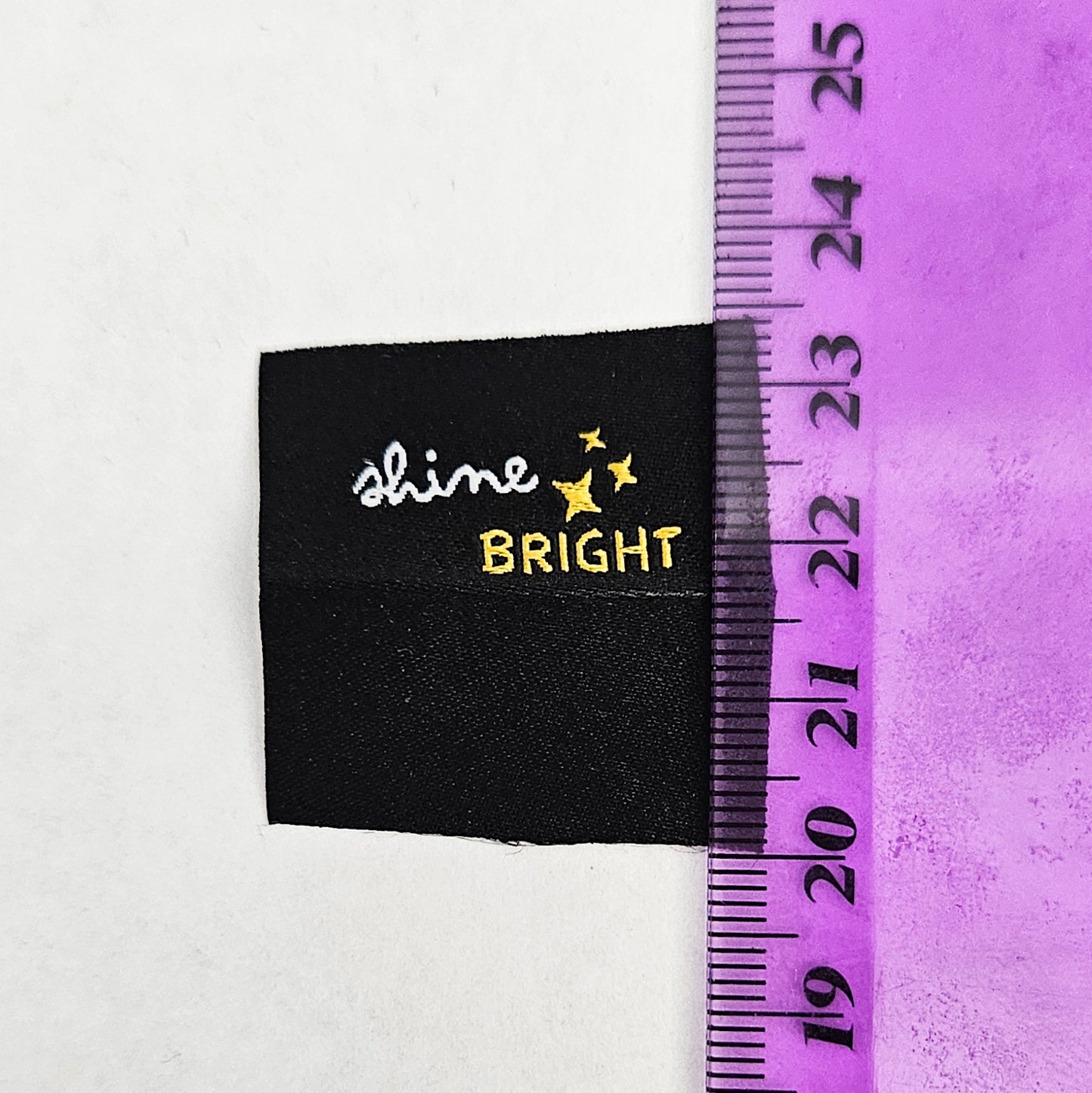 Shine Bright Sewing Labels