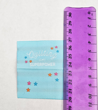 Quilting is my Superpower Sewing Labels