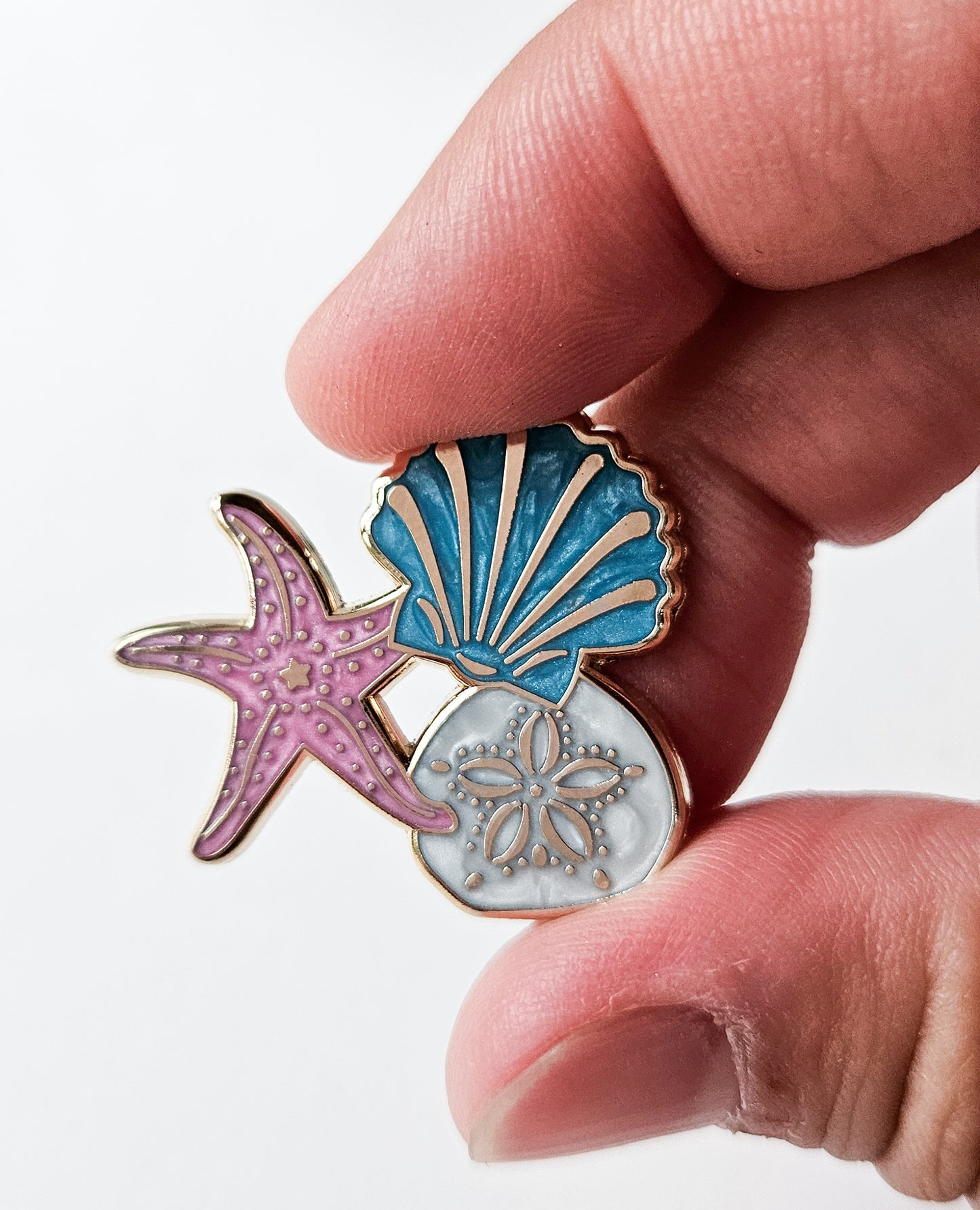 Ocean Treasures Enamel Pin