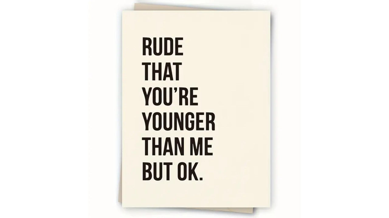 Rude Birthday Card - Novelty•ish