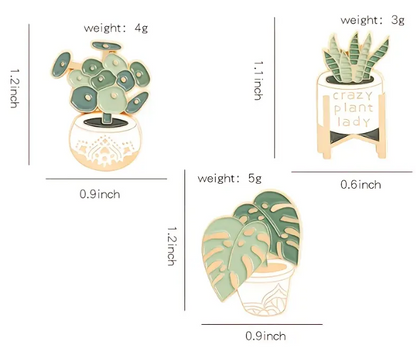 Lover of Plants Pin Collection - Novelty•ish