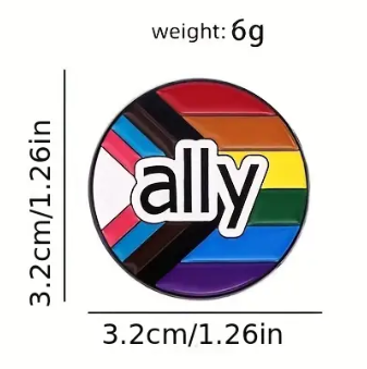 Ally Pride Pin - Novelty•ish