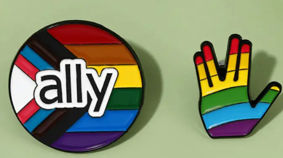 Ally Pride Pin - Novelty•ish