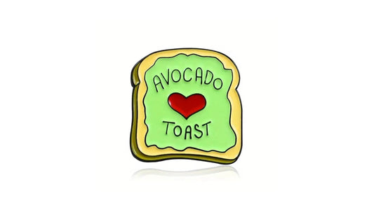 Avocado Toast Enamel Pin - Novelty•ish