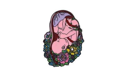 Baby in Womb Enamel Pin - Novelty•ish