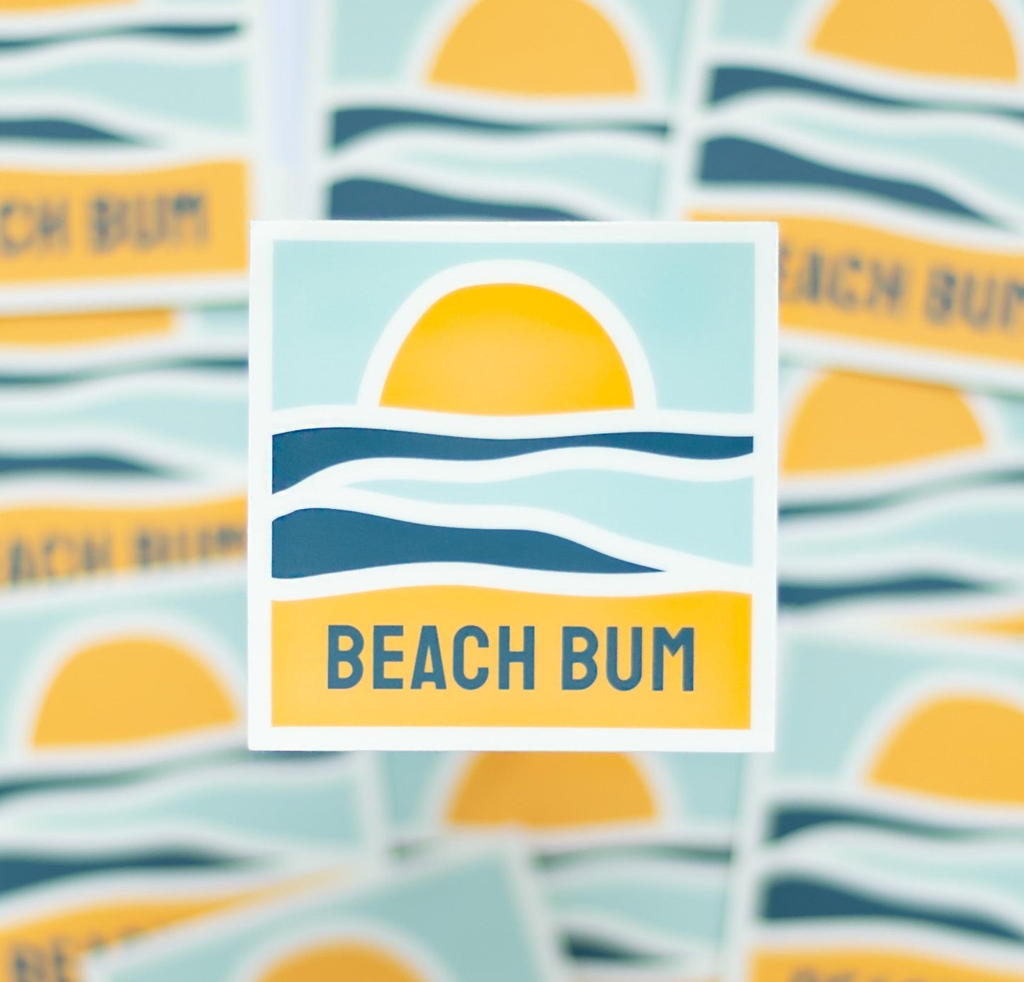 Beach Bum Sticker - Novelty•ish