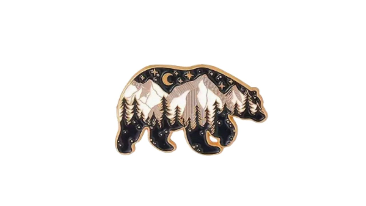 Creative Bear Enamel Pin