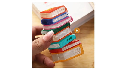 Book Stack Hair Claw Clip - Large Colorful Literary Hair Accessory