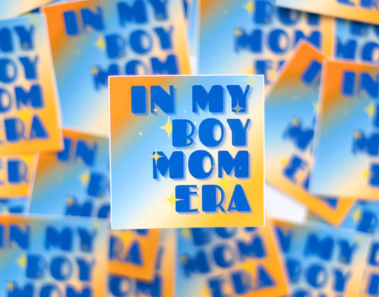 Boy Mom Era Sticker - Novelty•ish