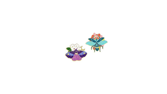 Vibrant Insects Enamel Pin - Novelty•ish