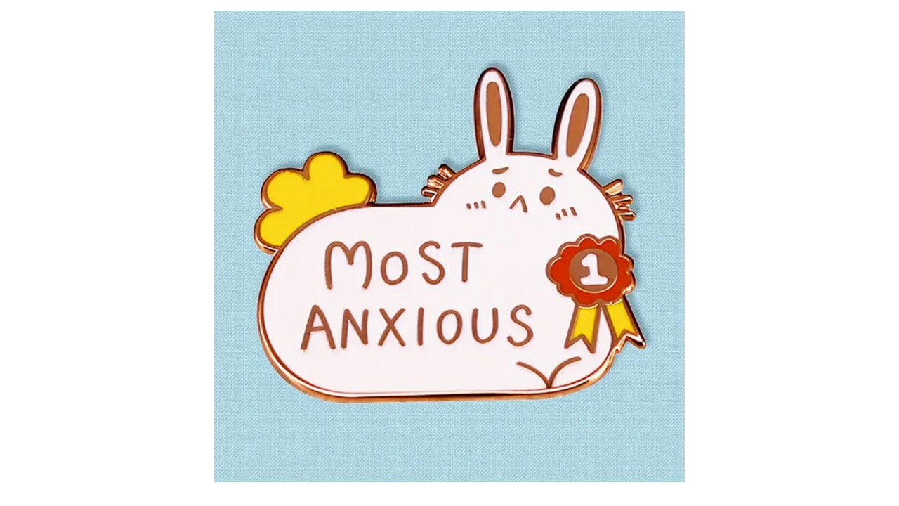 Most Anxious Enamel Pin