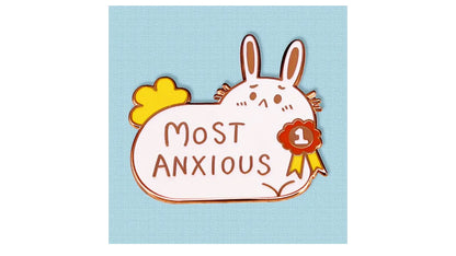 Most Anxious Enamel Pin